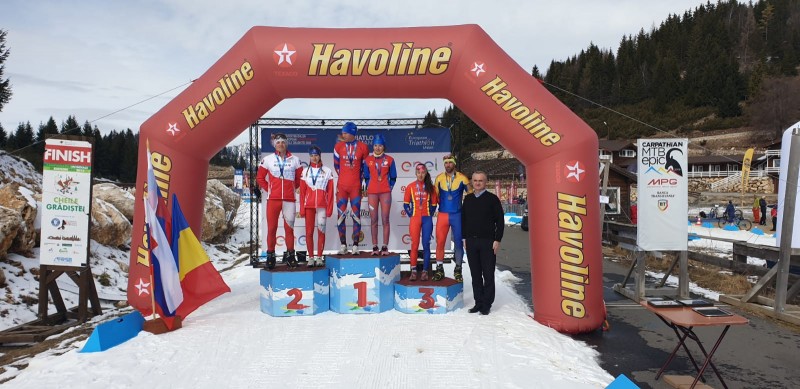 România, locul 1 la „Europenele” de Winter Triathlon