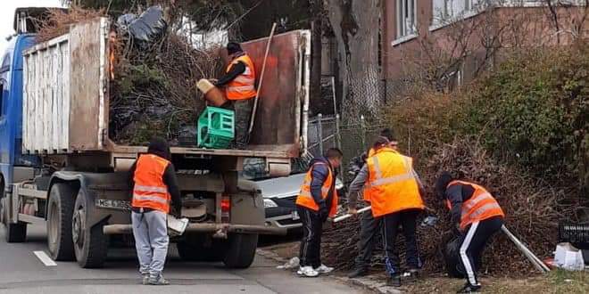 Curățenia stradală de primăvară în Târgu Mureș va începe la vară