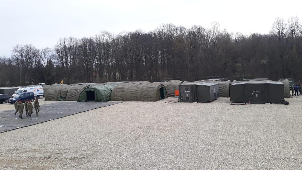 Spitalul militar de tip ROL 2, finalizat azi