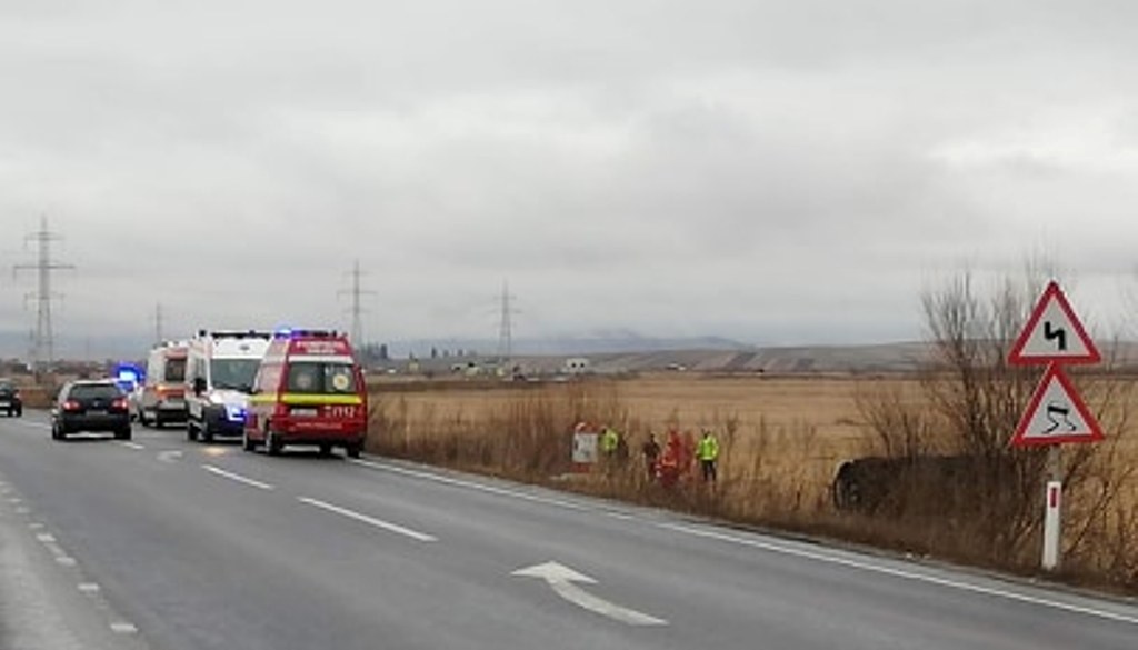 Grav accident rutier în județul Harghita