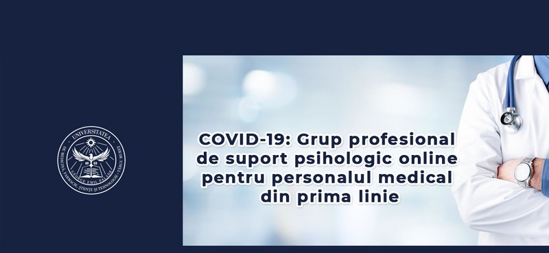 Terapie psihologică gratuită pentru medicii mureșeni