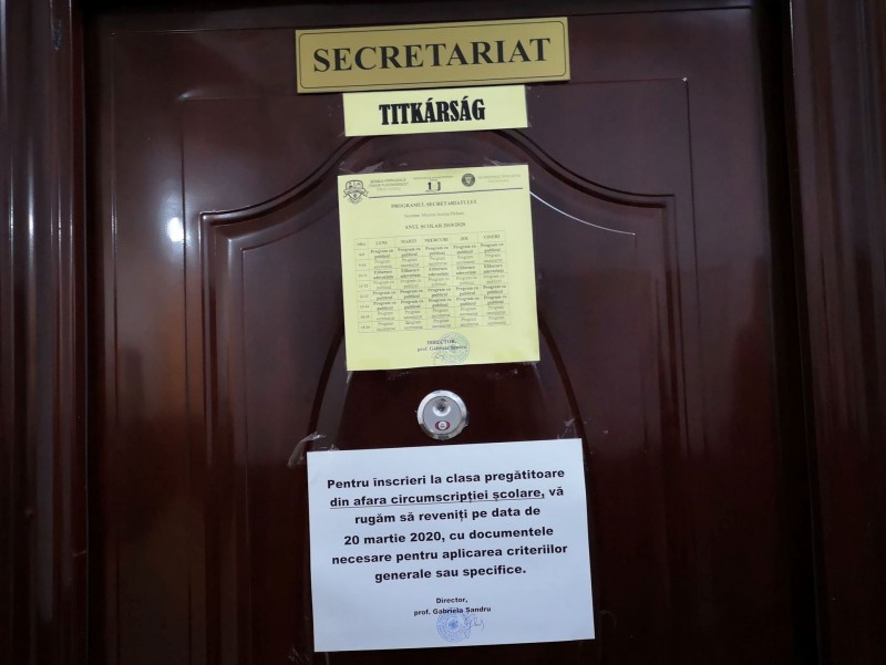 (AUDIO) Gimnaziile din Tg. Mureș, pregătite pentru înscrierea bobocilor