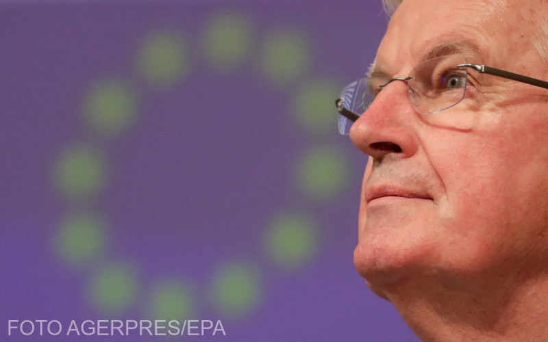 Michel Barnier, negociatorul UE pentru Brexit, testat pozitiv pentru coronavirus