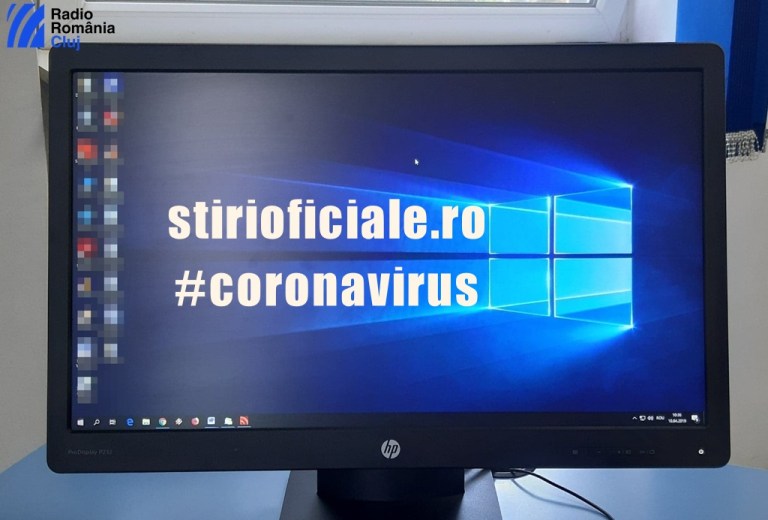 Platformă online care prezintă știri oficiale legate de pandemia de coronavirus
