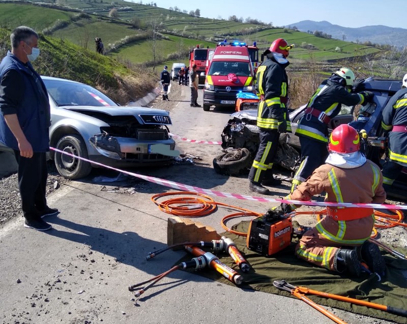 Grav accident rutier, în localitatea mureșeană Gurghiu