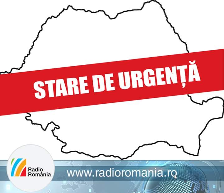 ”România – stare de urgenţă”