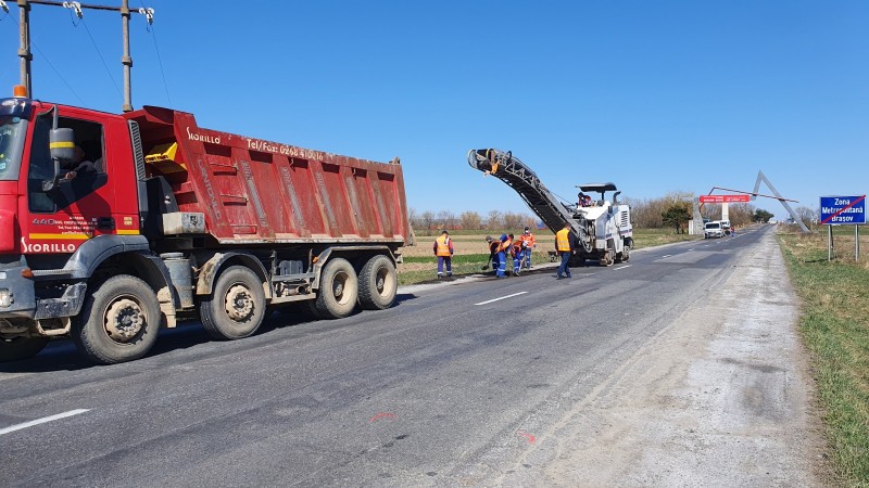 DRDP Brașov a început lucrările de reparaţii la drumurile naţionale