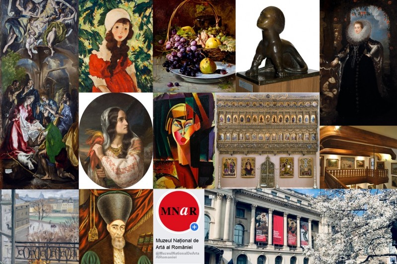 Muzeul Național de Artă al României desfășoară gratuit online tururi virtuale tematice