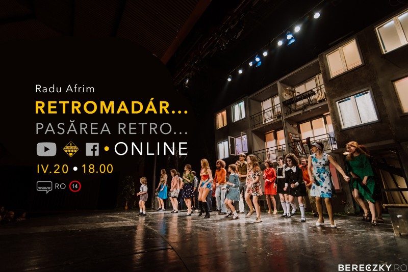 „Pasărea retro se lovește de bloc și cade pe asfaltul fierbinte“ se difuzează online