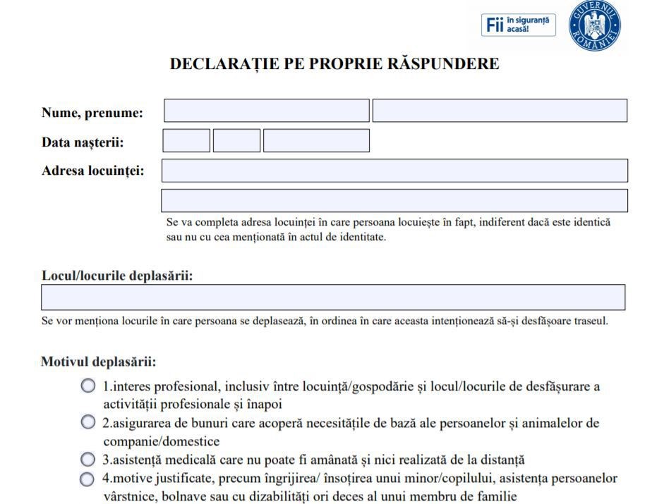 50.000 de declarații distribuite locuitorilor din Sfântu Gheorghe