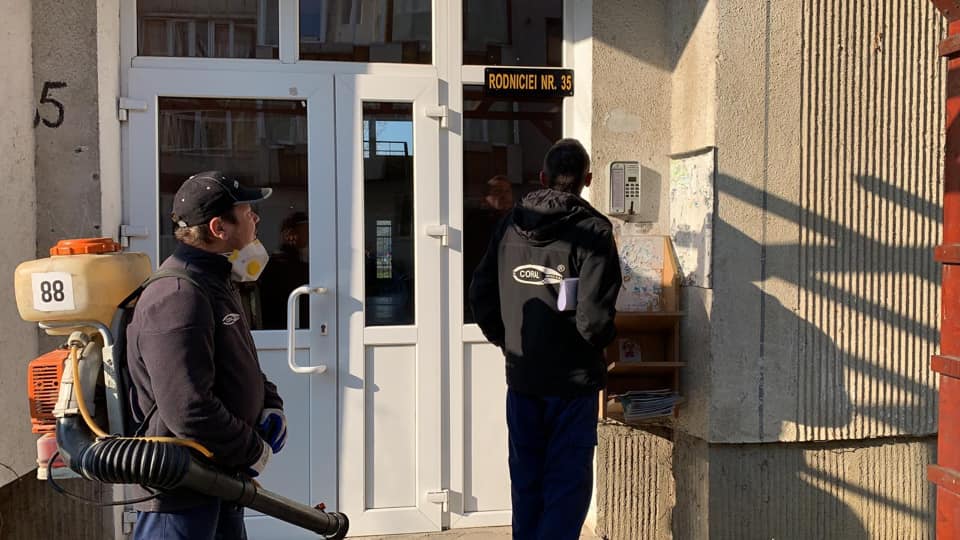 Dezinfecția la Tg.Mureș se face cu substanțe conforme