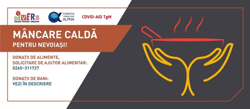 Aproape 400 de mese calde donate nevoiașilor din Mureș