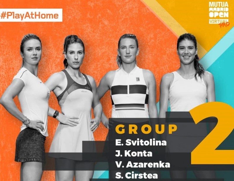 Sorana Cîrstea, la turneul virtual Mutua Madrid Open