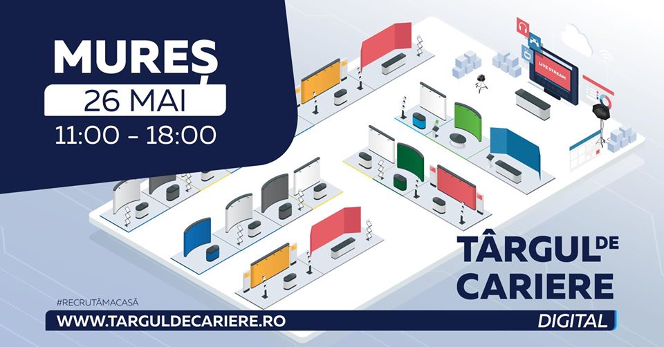 Mureșenii pot obține un loc de muncă online