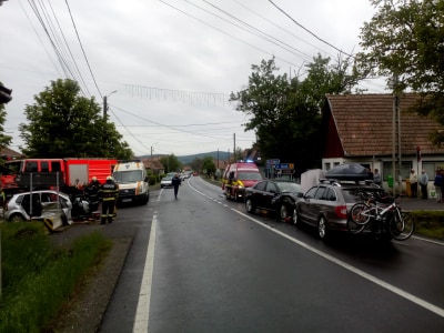 Accident cu victime la Brâncovenești, Mureș