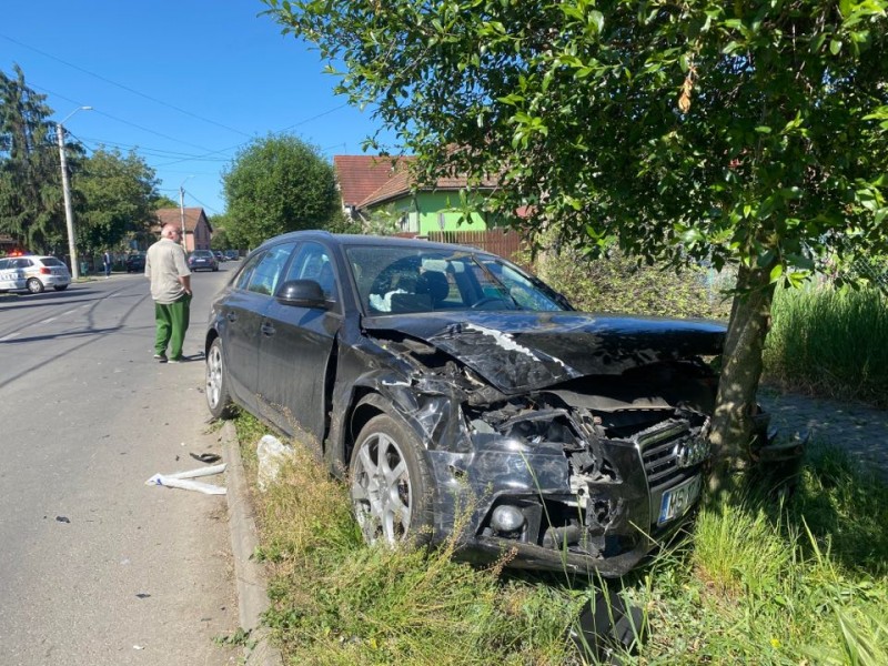 Accident rutier cu rănit grav în Târgu Mureș