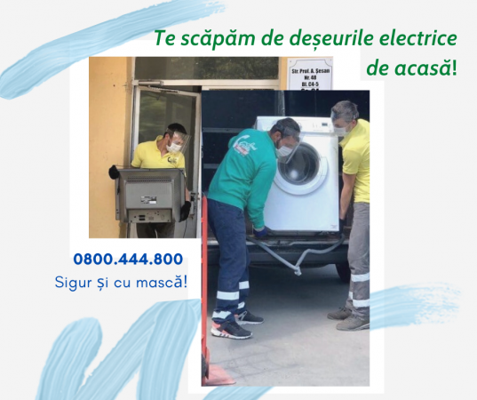 ROREC a reluat activitatea de colectare a deșeurilor electrice