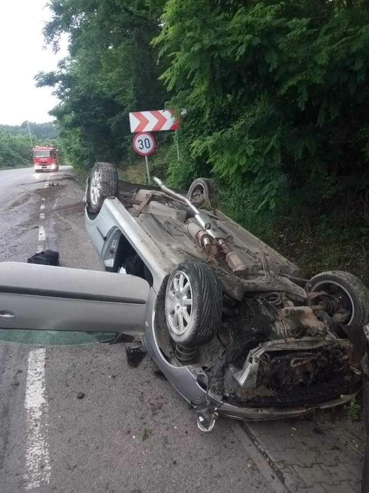 Accident spectaculos în Tg.Mureș