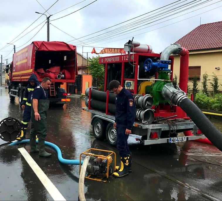 Vremea rea a produs efecte în 23 de judeţe