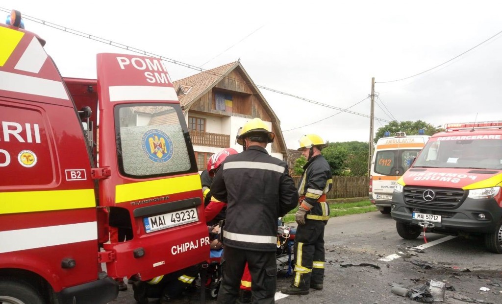 Trafic îngreunat pe DN 1, pe raza localităţii Cârţa, pe sensul de mers Sibiu-Braşov