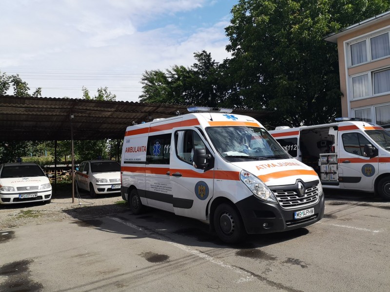 Serviciului de Ambulanță Mureș nu este suprasolicitat de valul 3 al pandemiei de Covid 19