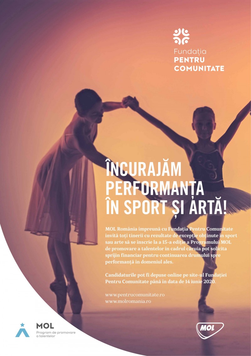 Peste 500 de mii de lei pentru tinerii sportivi și artiști