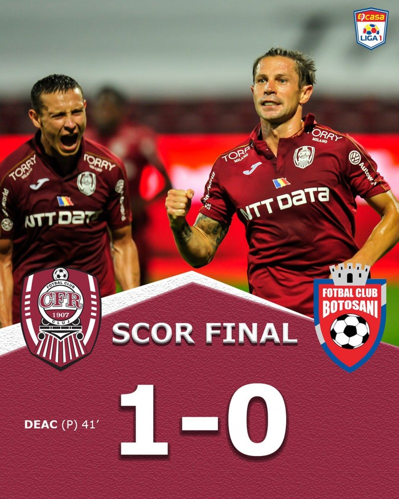 CFR Cluj a găsit (De)ac pentru FC Botoșani