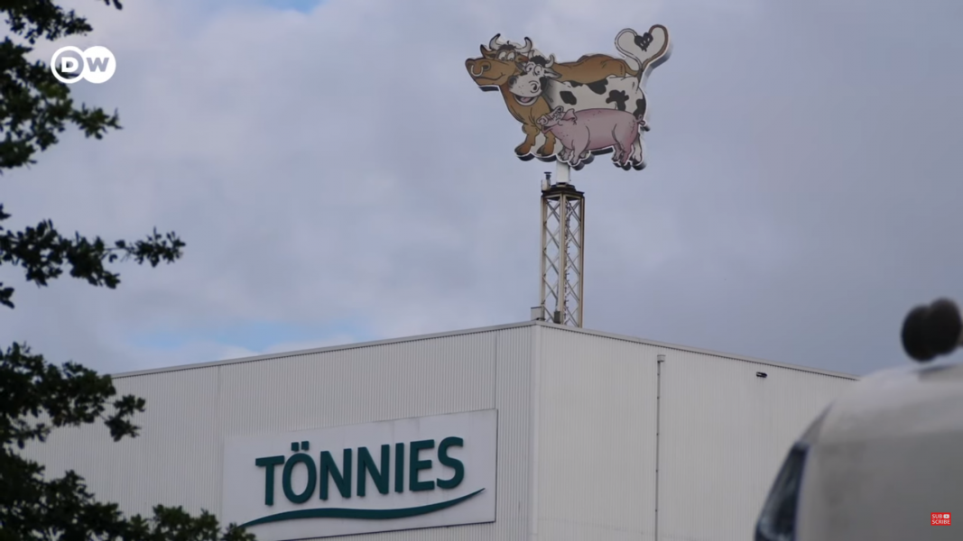 2.000 de nereguli găsite la Abatorul Tönnies din Germania