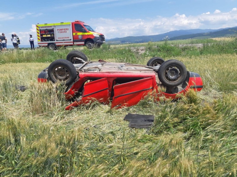 12 persoane rănite într-un accident în Covasna 12 persoane rănite într-un accident în Covasna