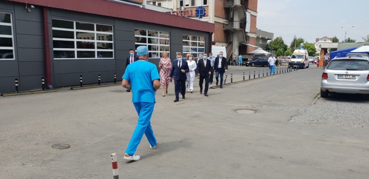 Ministrul Sănătății infirmă imaginile negative apărute din Spitalul Clinic Județean de Urgență Târgu Mureș Ministrul Sănătății infirmă imaginile negative apărute din Spitalul Clinic Județean de Urgență Târgu Mureș