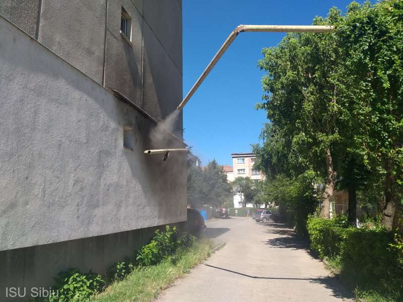40 de persoane evacuate în Sibiu