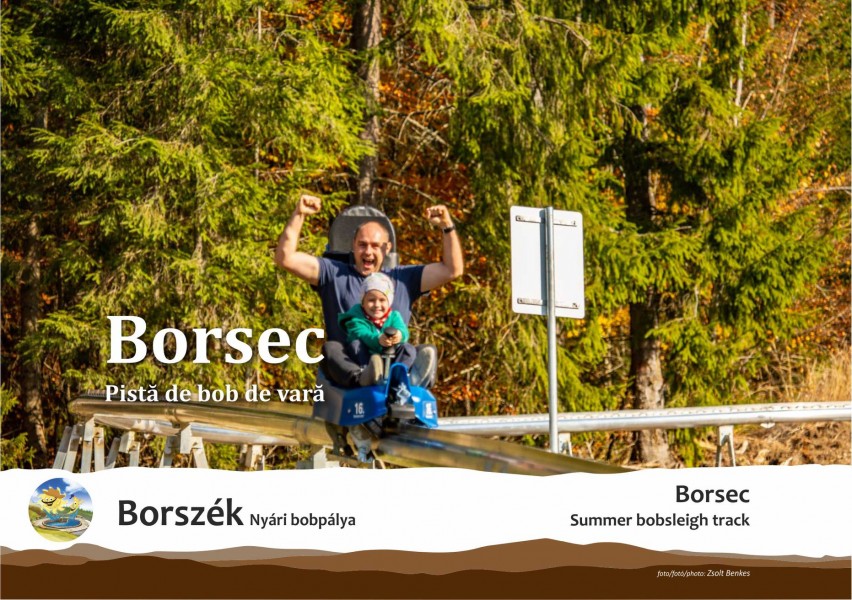 Sâmbătă se deschide pista de bob de vară de la Borsec