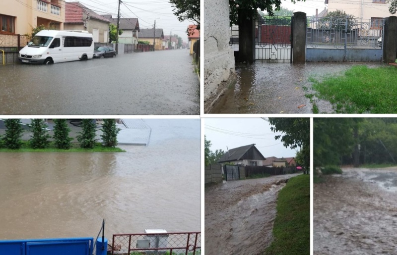 Inundații la Alba Iulia