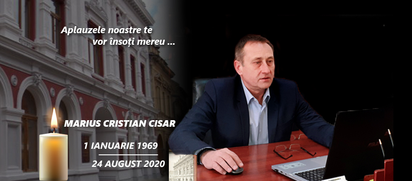 Marius Cristian Cisar (1 ian. 1969 – 24 aug. 2020)