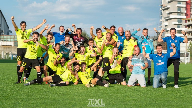 Unirea Ungheni, pas important spre Liga a III-a