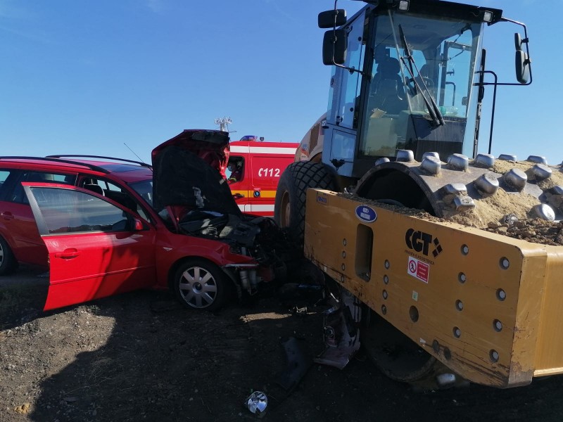 Patru persoane, la spital, în urma unui accident rutier la Ungheni