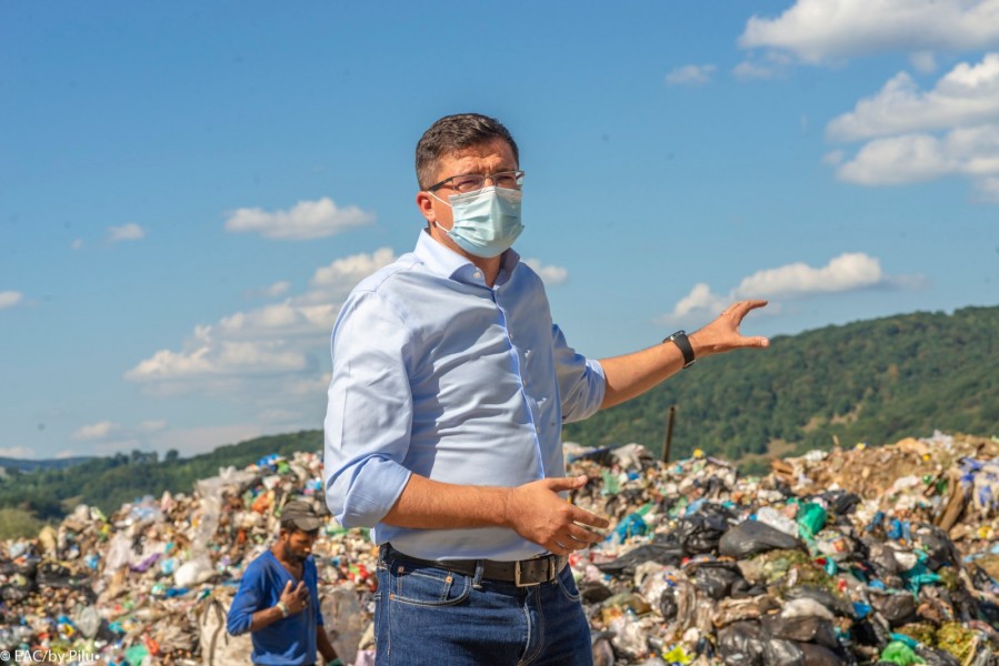 Ministrul Mediului, în vizită la depozitul de deșeuri de la Sighișoara