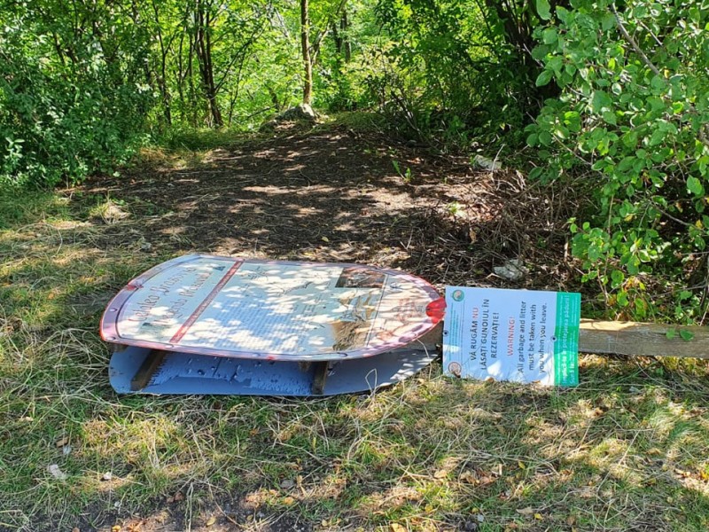 Traseele montane sunt poluate mai nou cu măşti de protecţie aruncate la întâmplare
