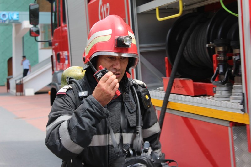 Incendiu la un buncăr de rumeguș, în localitatea harghiteană Gălăuțaș Incendiu la un buncăr de rumeguș, în localitatea harghiteană Gălăuțaș