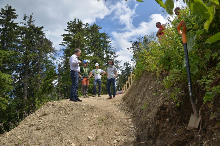 Traseele de mountain-bike, aproape gata în Brașov