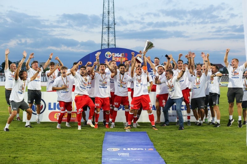 Aradul și Piteștiul revin în Liga I de fotbal