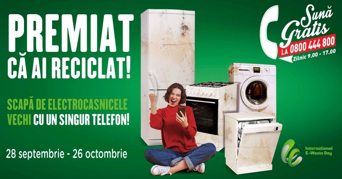 O nouă campanie de reciclare începe la Târgu Mureș
