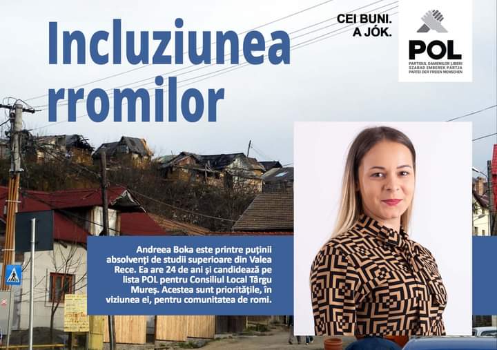 ELECTORALĂ/Partidul Oamenilor Liberi o susține pe Andreea Boka pentru Consiliul Local Târgu Mureș