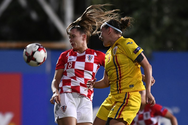 România – Croația 4-1 la fotbal feminin