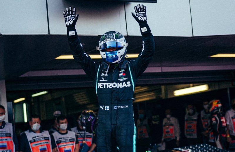 Valtteri Bottas a câștigat Marele Premiu al Rusiei