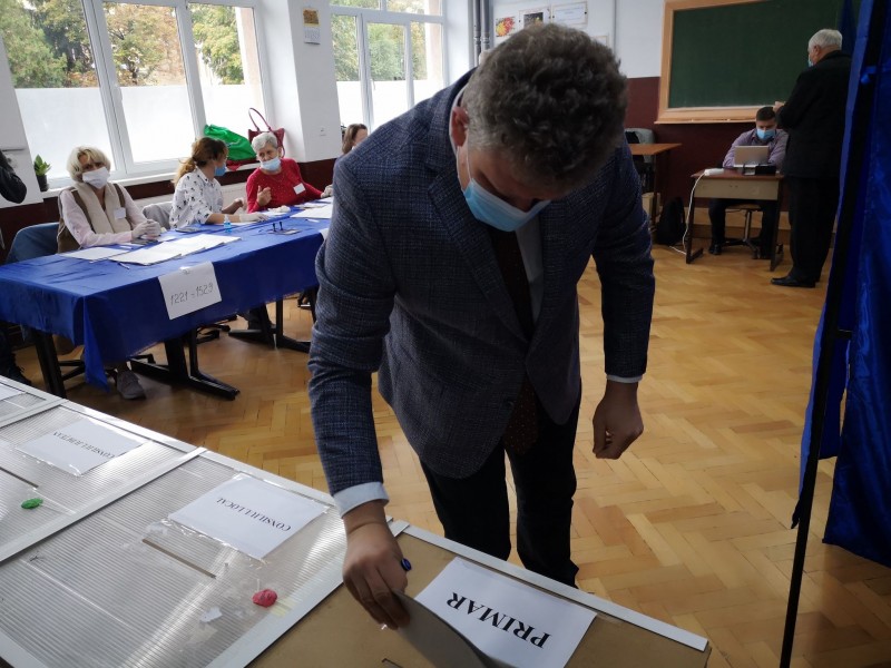 Soós Zoltán a votat ”ca să rămânem” în Târgu Mureș