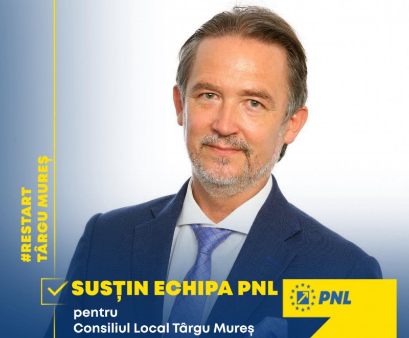 ELECTORALĂ/Infrastructură medicală modernă, dorința candidatului PNL la Consiliul Local Târgu Mureș, Horațiu Suciu