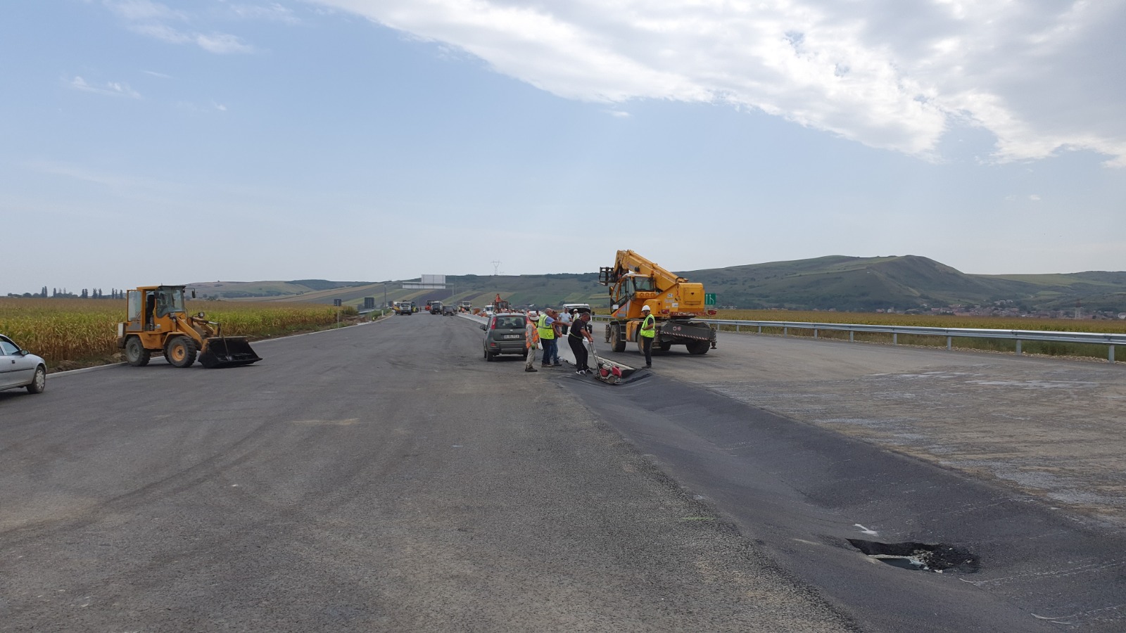 Autostrada Transilvania avansează spre Tg.Mureș