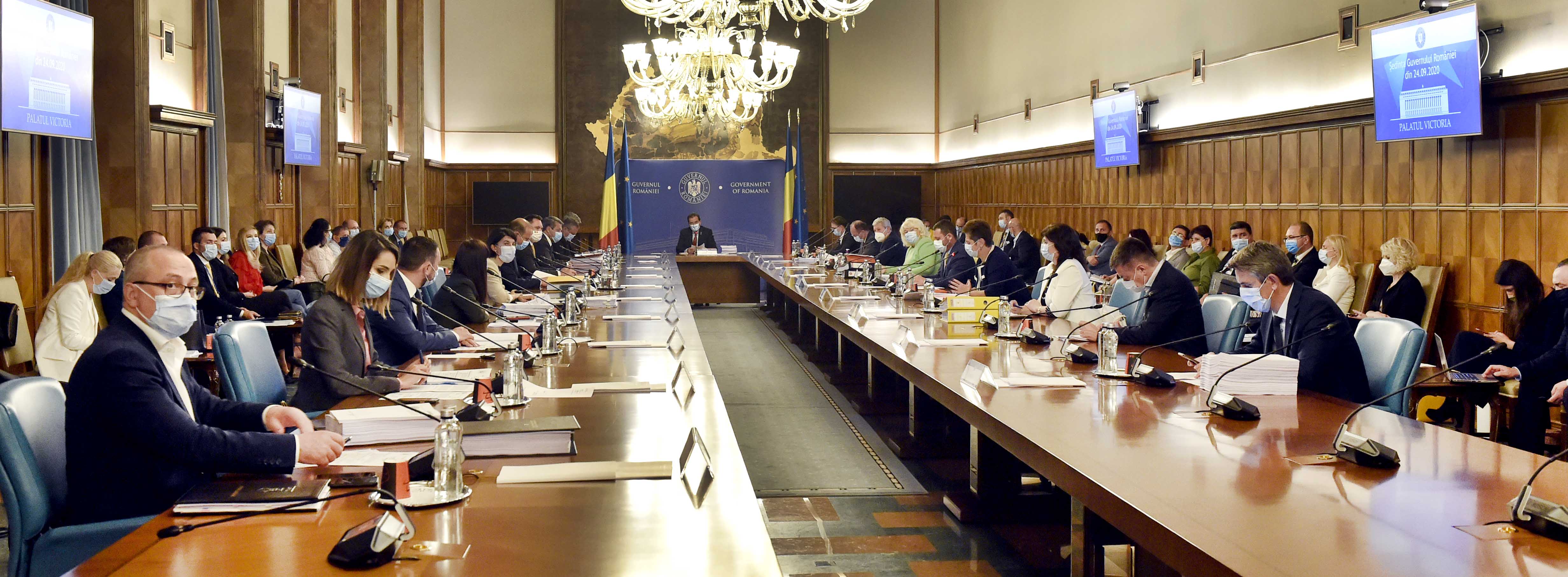 La ora 19 va avea loc o ședință de guvern care va fi prezidată de președintele Klaus Iohannis