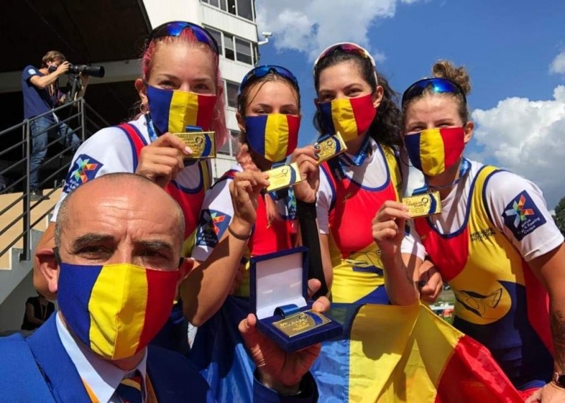 Canotorii români au cucerit 10 medalii la Europene